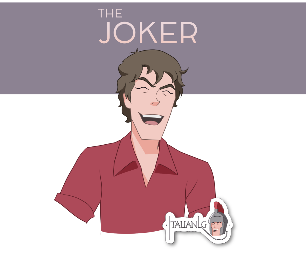 The Joker cartoon