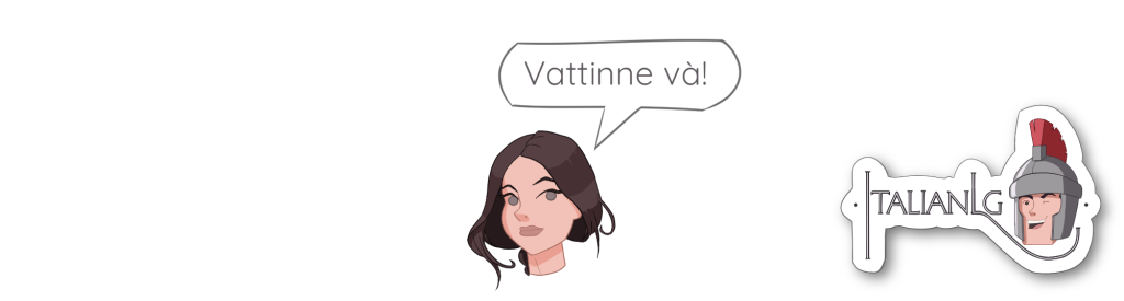 Woman saying Bari language phrase cartoon