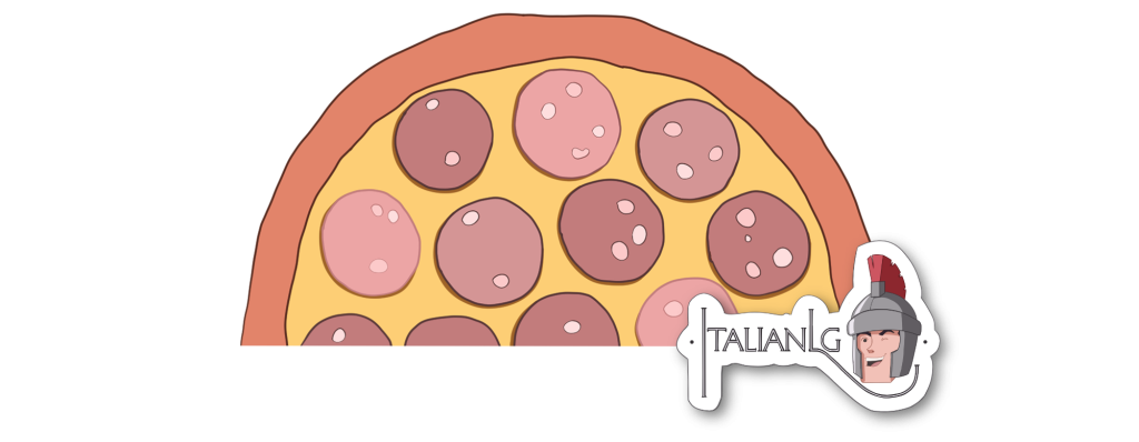 1 Pepperoni Pizza Cartoon