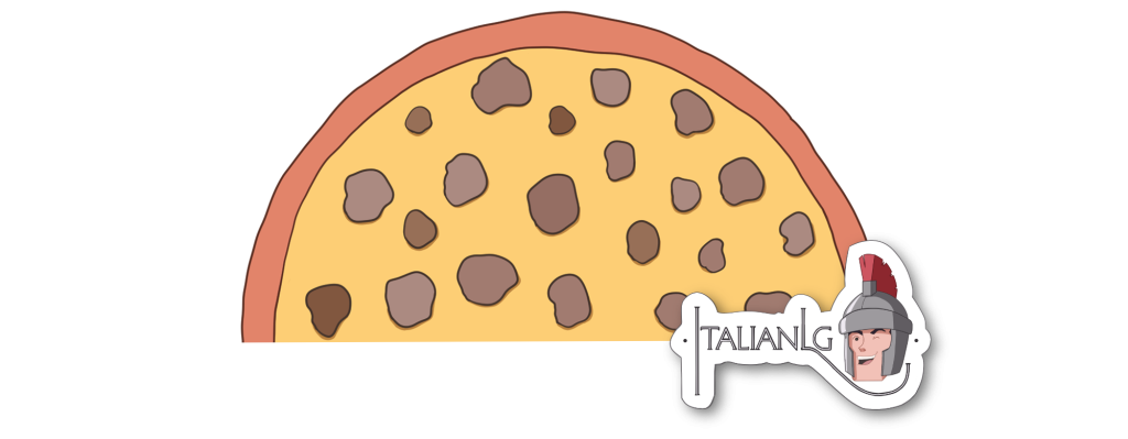 2 Sausage Pizza Cartoon