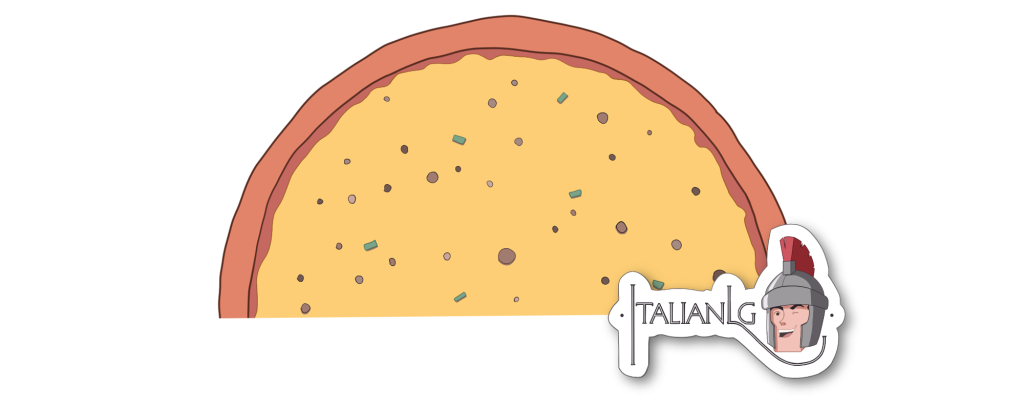 3 Double Cheese Pizza Cartoon