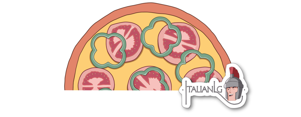 5 Pepper Pizza Cartoon