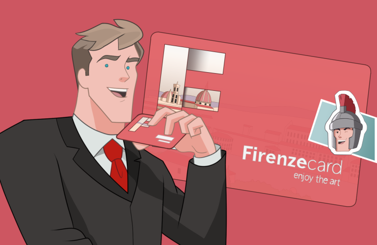 The Firenze Card cartoon